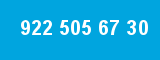 922 505 67 30 922 505 67 30